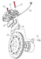 Alcon: Advantage Extreme Disk Assembly Bolt Kit - 10 Bolt