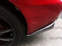 Rexpeed Rear Bumper Side Spats - Evo X