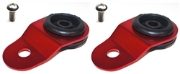 Torque Solution: Radiator Mount Combo With Inserts - Evo 7-9