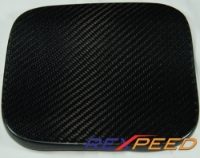 Rexpeed Carbon Fibre Fuel Cover - Evo X